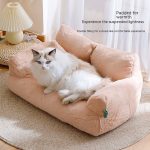 Flannel Warm Large Cat Sofa Universal Pet Kennel - Image 8