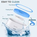 2-liter Pet Drinking Basin With Splash Proof Design, Equipped With A Filter Element For Filtering Water Quality - Image 2